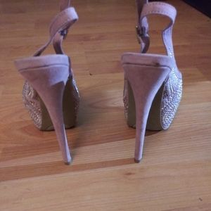 Stiletto high heels